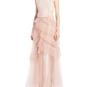 Blush Pink BCBG Floor Length Avalon Gown (NEW with Tags)